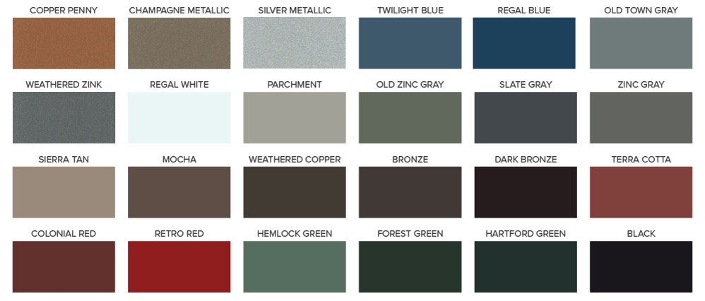 desktop colour palette premium pvdf